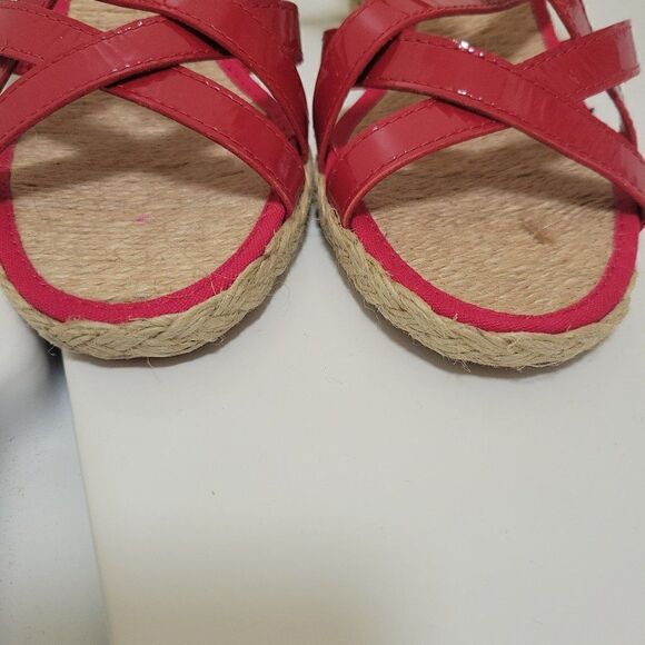 Ralph Lauren Sandal Wedge Shoe - Picture 2 of 16